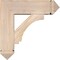 Ekena Millwork Imperial Arts and Crafts Smooth Bracket w/ Offset Brace, Douglas Fir, 7 1/2"W x 24"D x 24"H BKT0806X24X24IMP03SDF - alternate 3